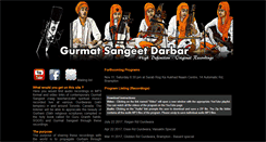 Desktop Screenshot of gurmatsangeetdarbar.com